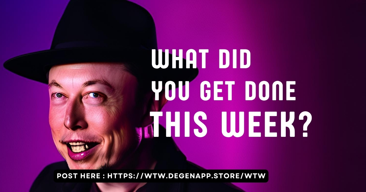What Did You Get Done This Week? - Farcaster Mini Apps